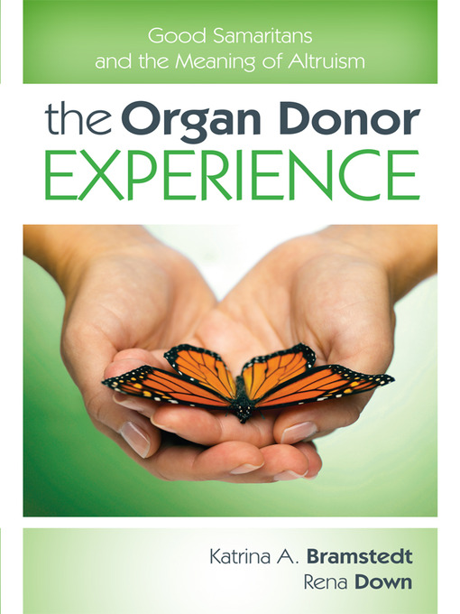 Title details for The Organ Donor Experience by Katrina A. Bramstedt - Available